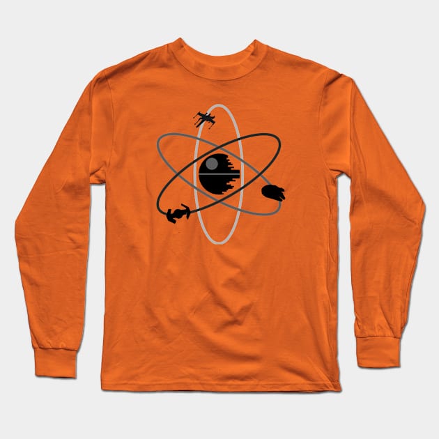 Atom of Dead(star) 2 Long Sleeve T-Shirt by chriswig